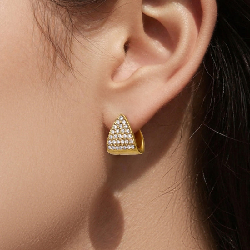 Gold Plated Earrings | Trendy Women Jewelry | ORLABYAMY