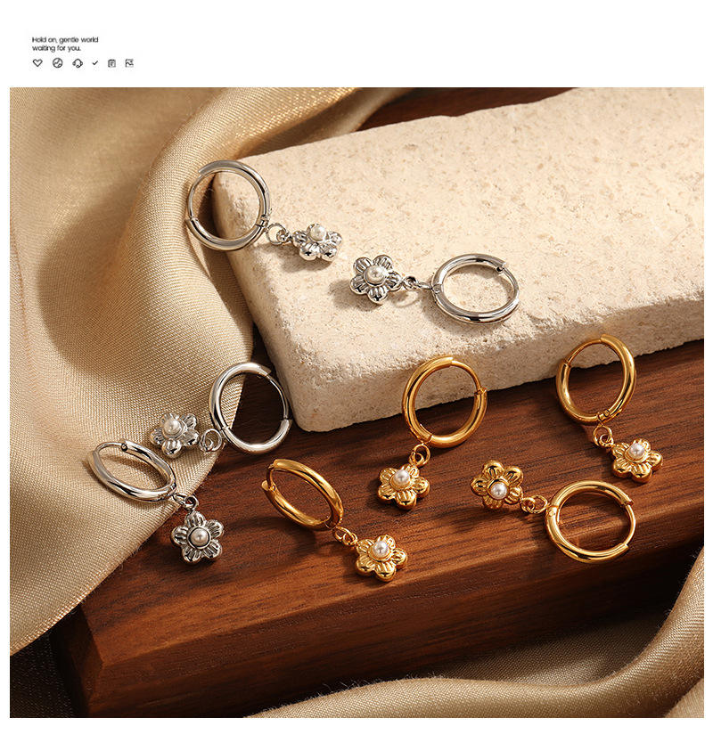 Gold Plated Drop Earrings | Women's Drop Earrings | ORLABYAMY