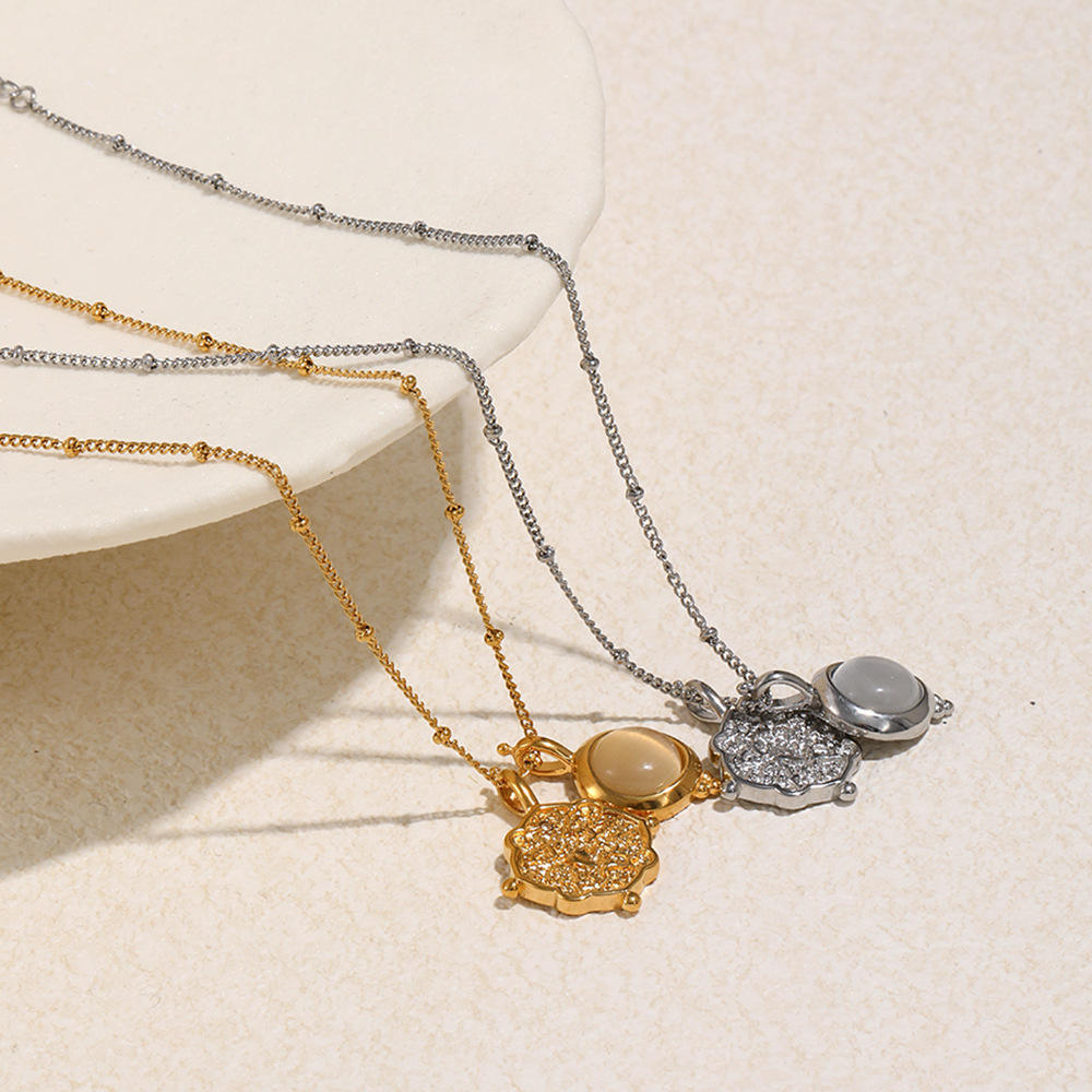 Jade Stone Necklace | Jade Pendant Necklace | ORLABYAMY