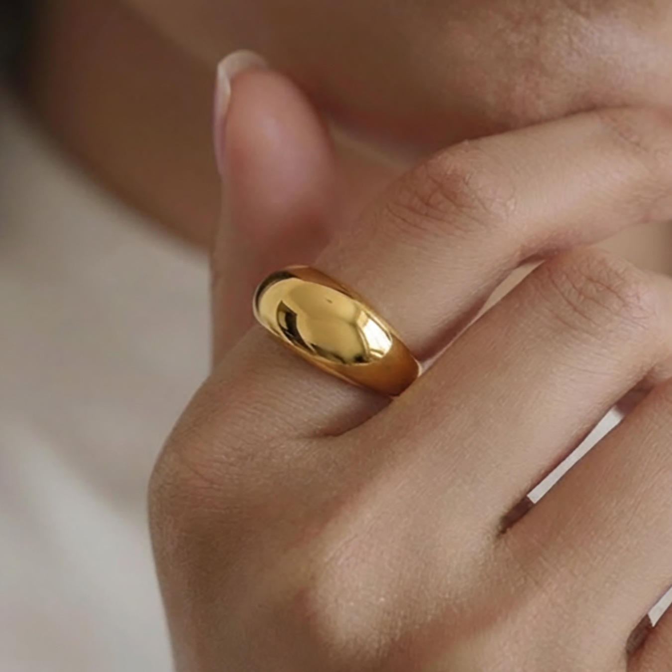 Unisex Chunky Ring | Chunky Ring | ORLABYAMY