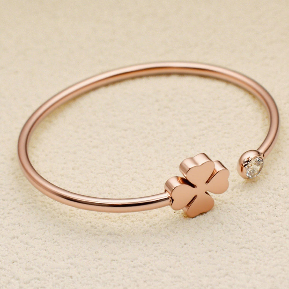 Vintage Style Bangle | Gold Plated Flower Bangle | ORLABYAMY