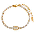 White Zircon Bracelet | Unisex Zircon Bracelet | ORLABYAMY