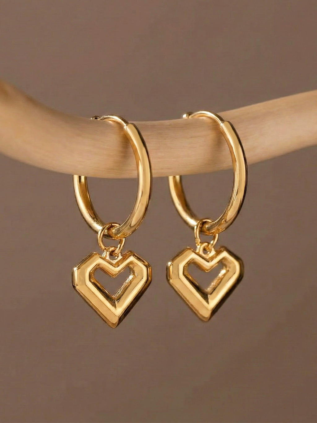 Women's Drop Earrings | Heart Drop Earrings | ORLABYAMY