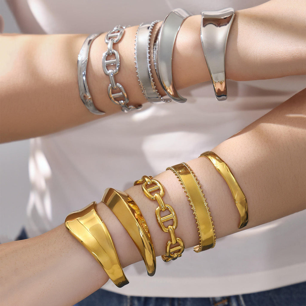 Women's Open Bangle | Open Bangle Bracelet | ORLABYAMY