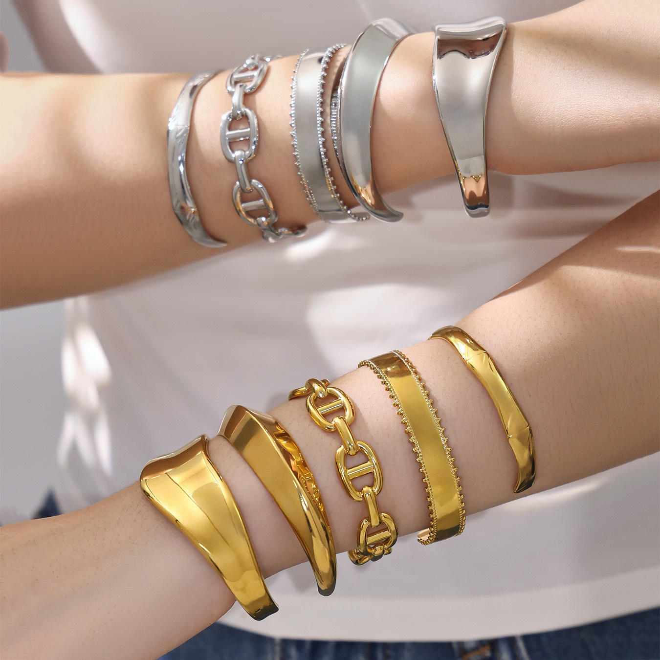 Women's Open Bangle | Open Bangle Bracelet | ORLABYAMY
