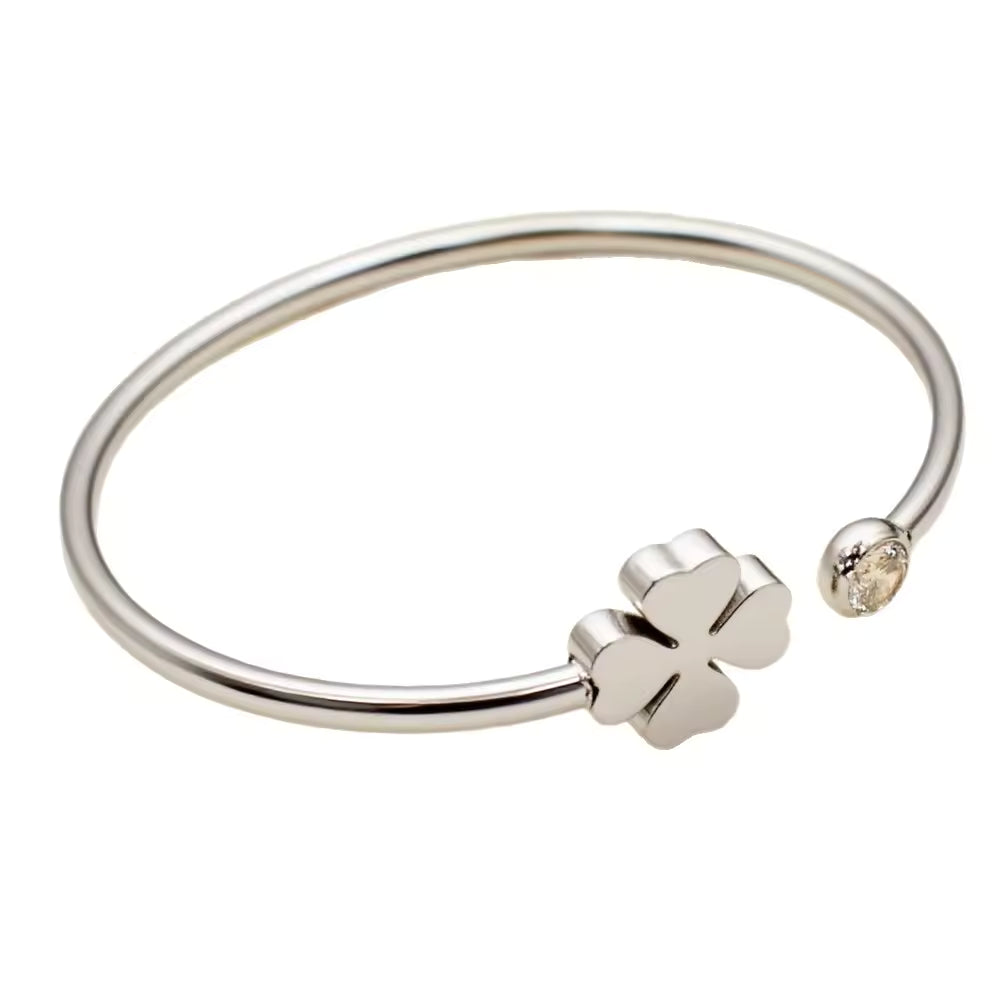 Vintage Style Bangle | Gold Plated Flower Bangle | ORLABYAMY