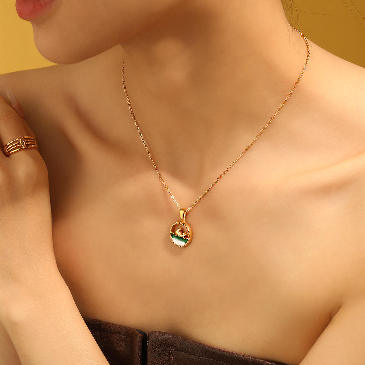 Sea Animal Necklace | Unisex Fashion Necklace | ORLABYAMY