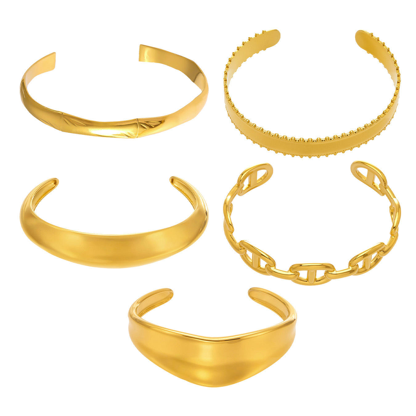Women's Open Bangle | Open Bangle Bracelet | ORLABYAMY