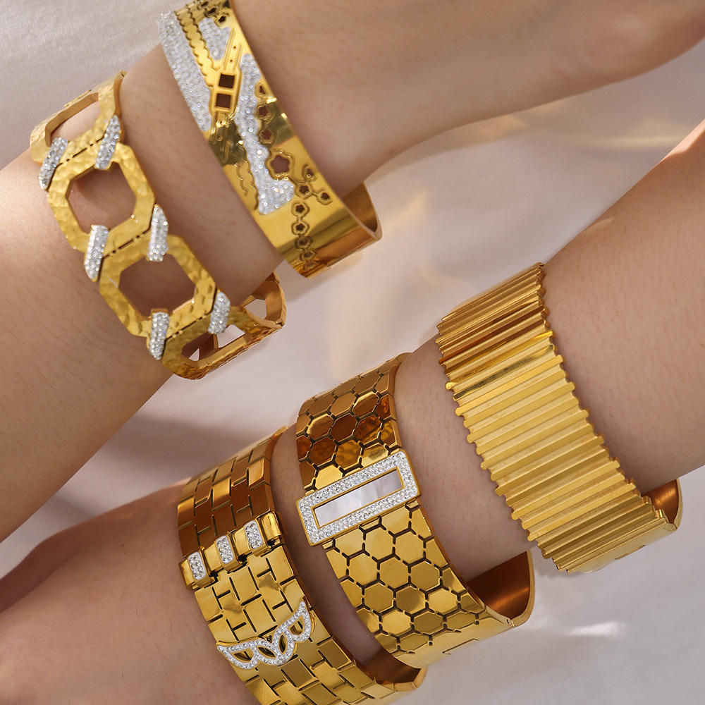 Wide Cuff Bracelet | Unisex Cuff Bracelet | ORLABYAMY