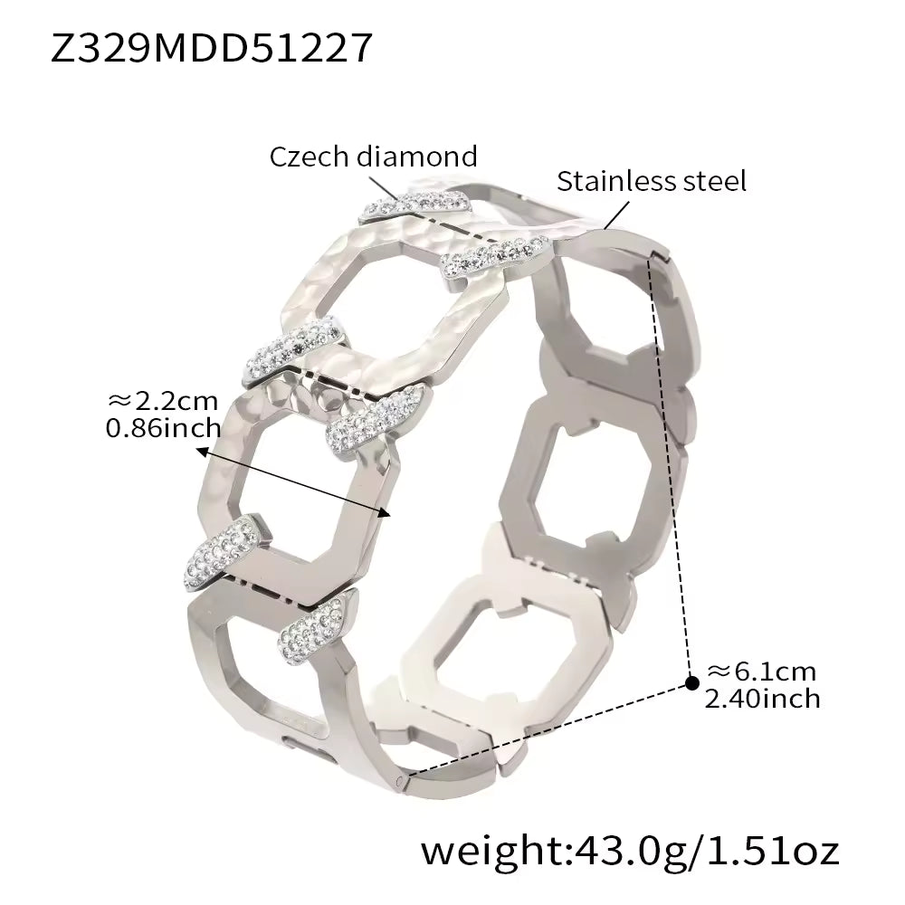Wide Cuff Bracelet | Unisex Cuff Bracelet | ORLABYAMY
