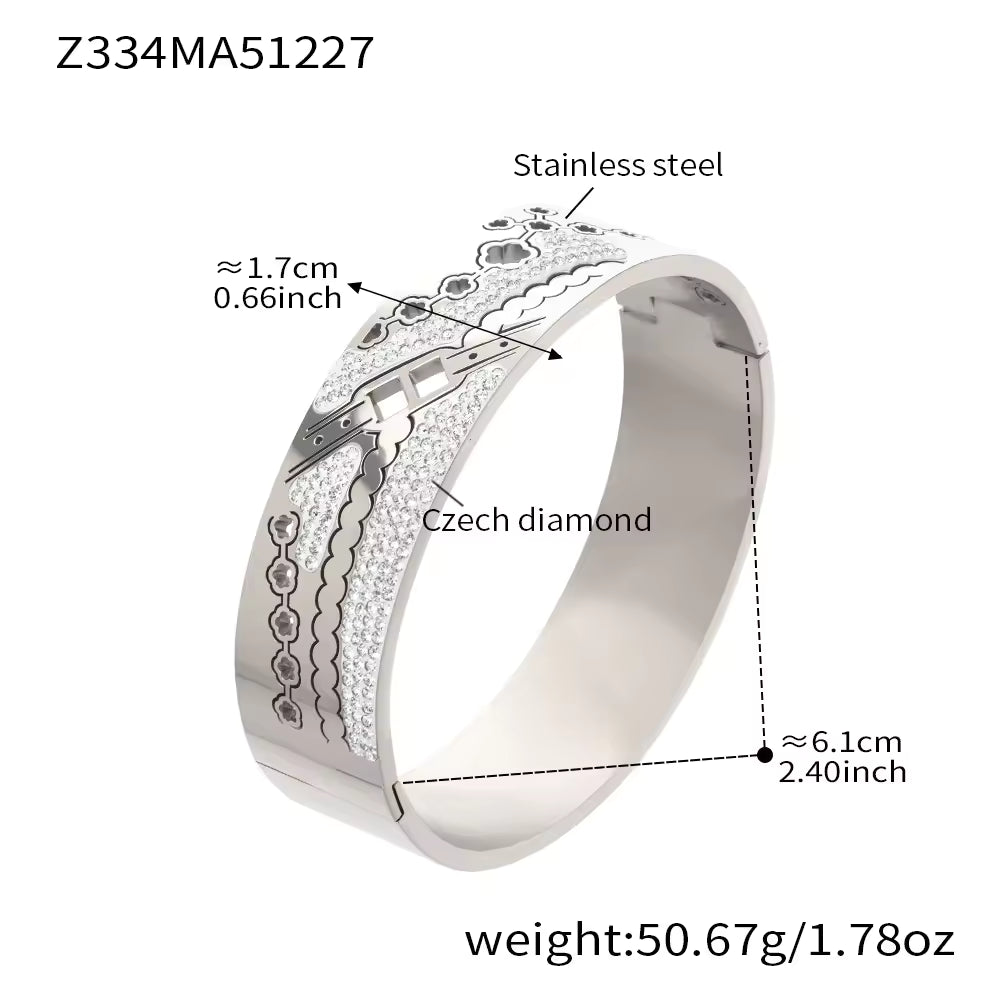 Wide Cuff Bracelet | Unisex Cuff Bracelet | ORLABYAMY