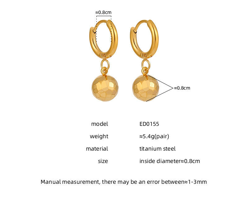 Ball Drop Earrings | Women's Ball Drop Earrings | ORLABYAMY