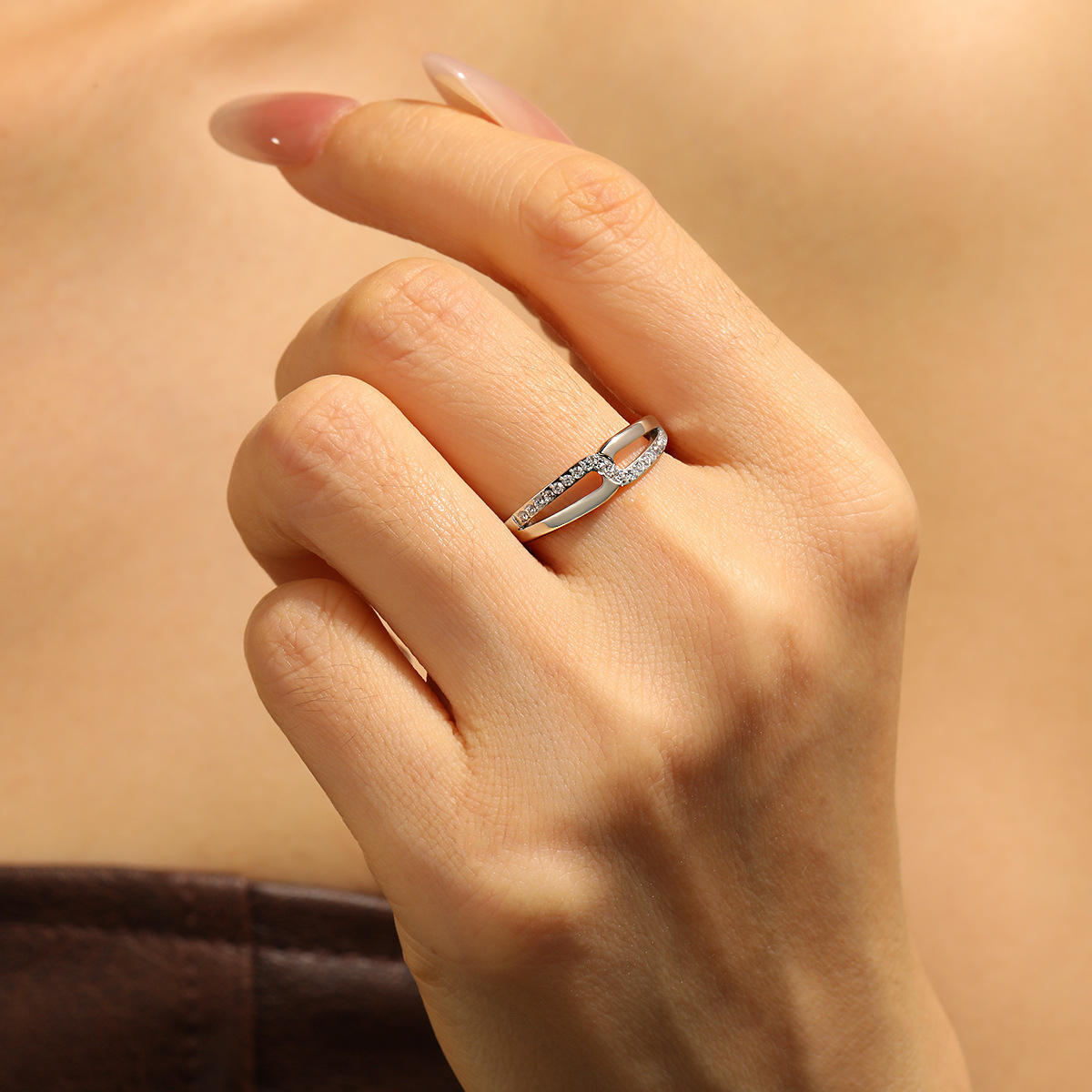Women's Cluster Ring | Women's Weeding Ring | ORLABYAMY