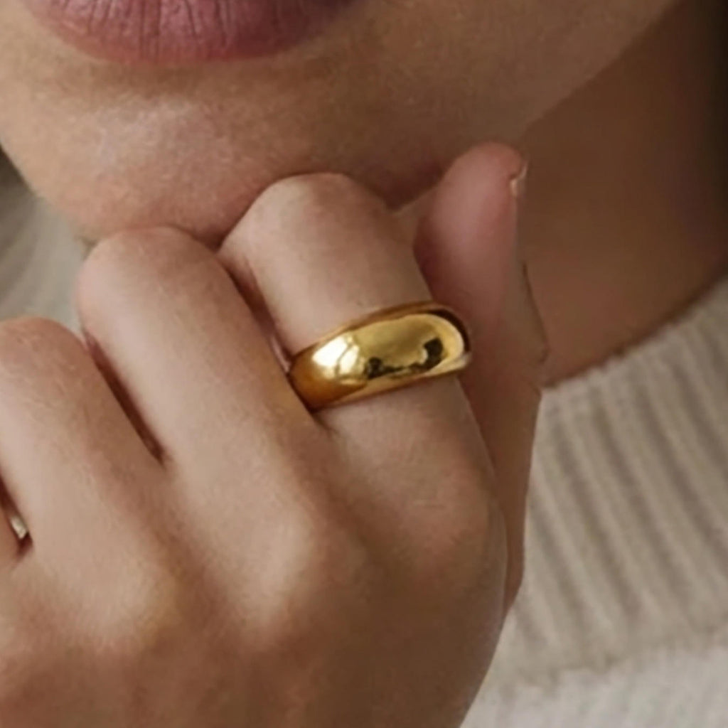 Unisex Chunky Ring | Chunky Ring | ORLABYAMY