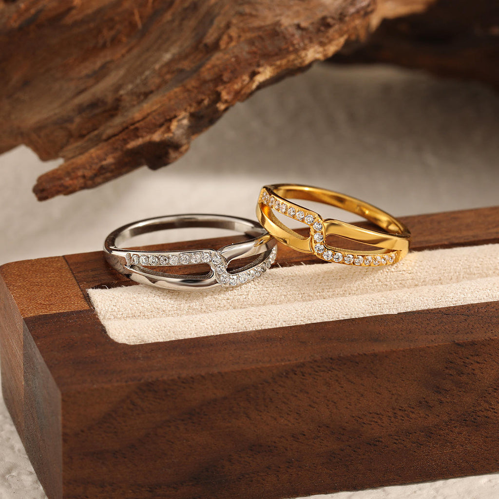 Women's Cluster Ring | Women's Weeding Ring | ORLABYAMY