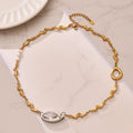 Evil Eye Necklace | Gold Plated Eye Necklace | ORLABYAMY