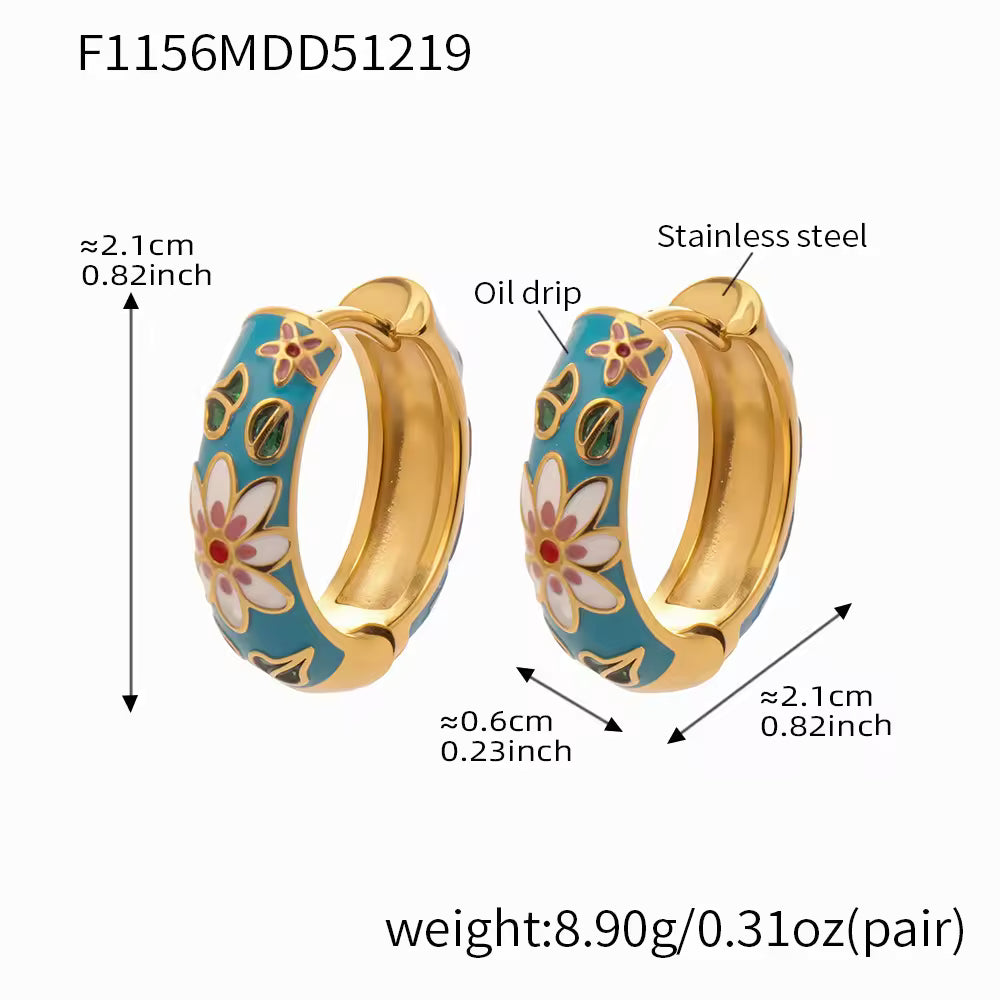 Unisex Hoop Earrings | Beautiful Hoop Earrings | RLABYAMY