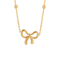 Link Chain Bow Neklace | Stylish Bow Necklace | ORLABYAMY