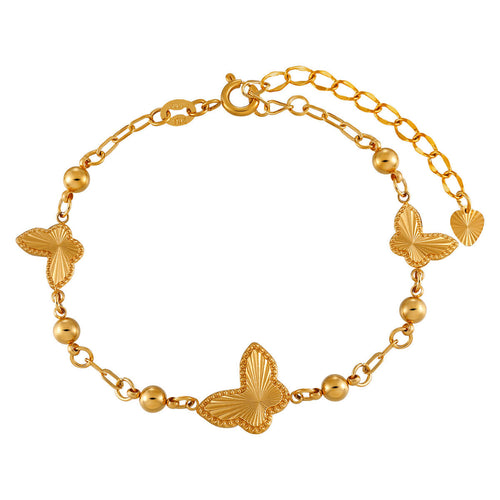 Women's Butterfly Bracelet | Gold Plated Bracelet | ORLABYAMY