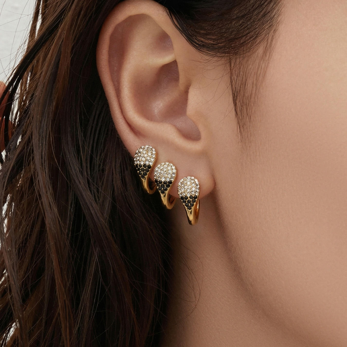 Women's Hoop Earrings | Zirconia Hoop Earrings | ORLABYAMY