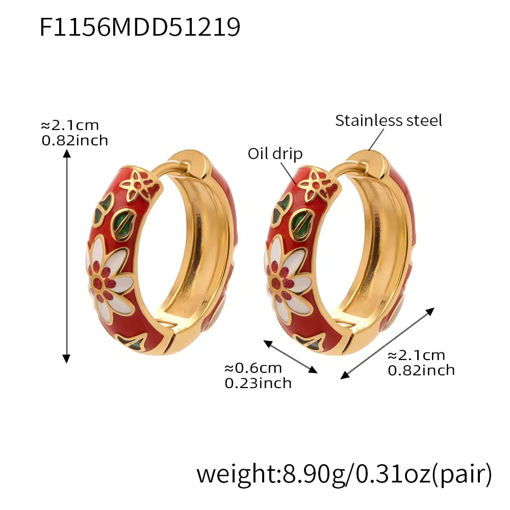 Unisex Hoop Earrings | Beautiful Hoop Earrings | RLABYAMY