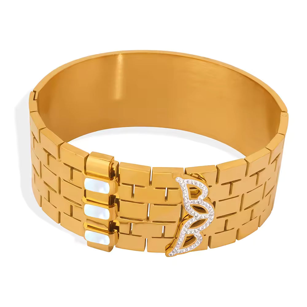 Wide Cuff Bracelet | Unisex Cuff Bracelet | ORLABYAMY