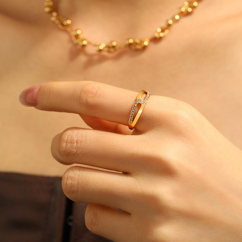 Women's Cluster Ring | Women's Weeding Ring | ORLABYAMY