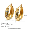 Women's Hoop Huggie Earrings | Hoop Huggie Earrings | ORLABYAMY