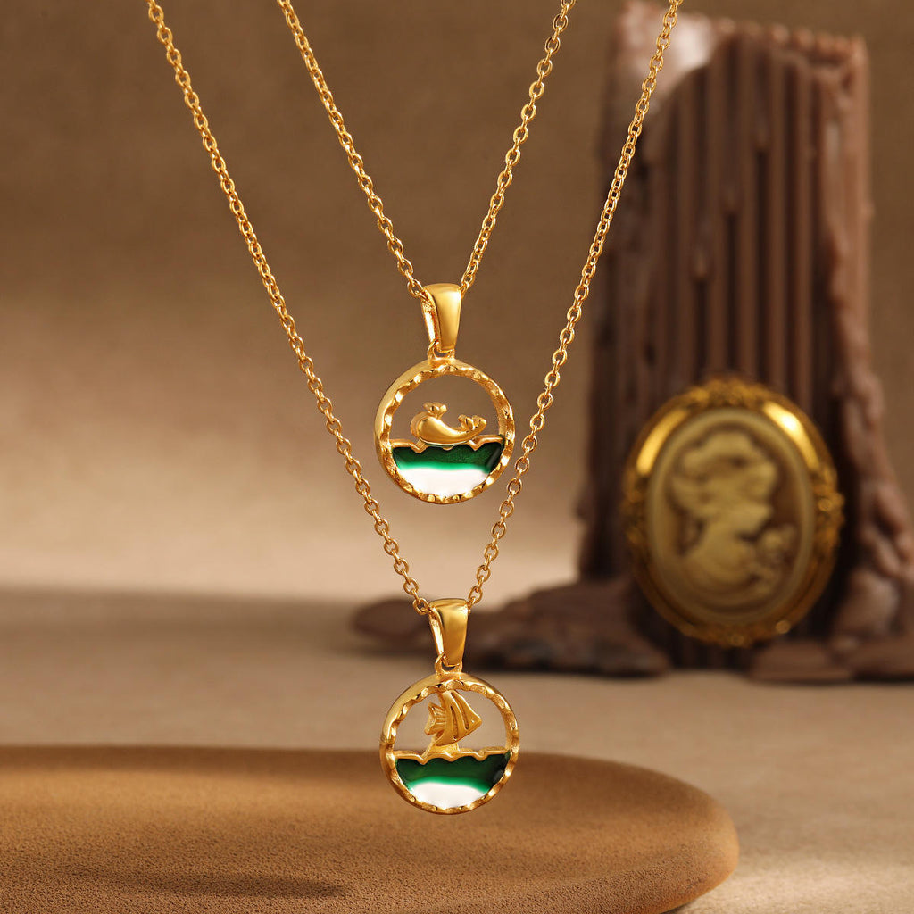 Sea Animal Necklace | Unisex Fashion Necklace | ORLABYAMY