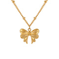 Bow Chain Necklace | Women's Bow Necklace | ORLABYAMY