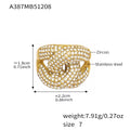 Cubic Zirconia Rings | White Zircon Ring | Zircon Ring | ORLABYAMY