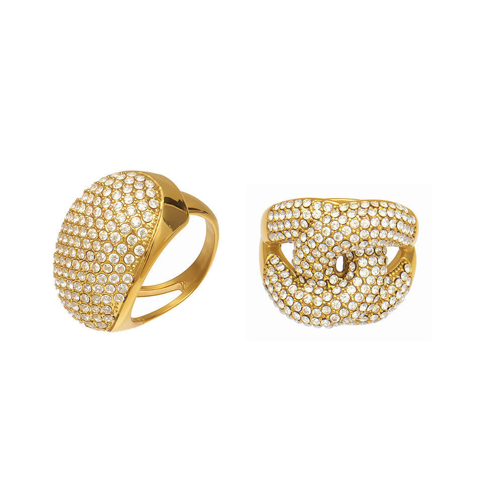 Cubic Zirconia Rings | White Zircon Ring | Zircon Ring | ORLABYAMY