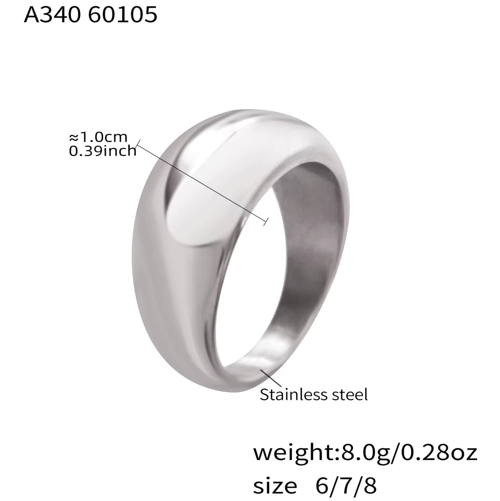 Unisex Chunky Ring | Chunky Ring | ORLABYAMY