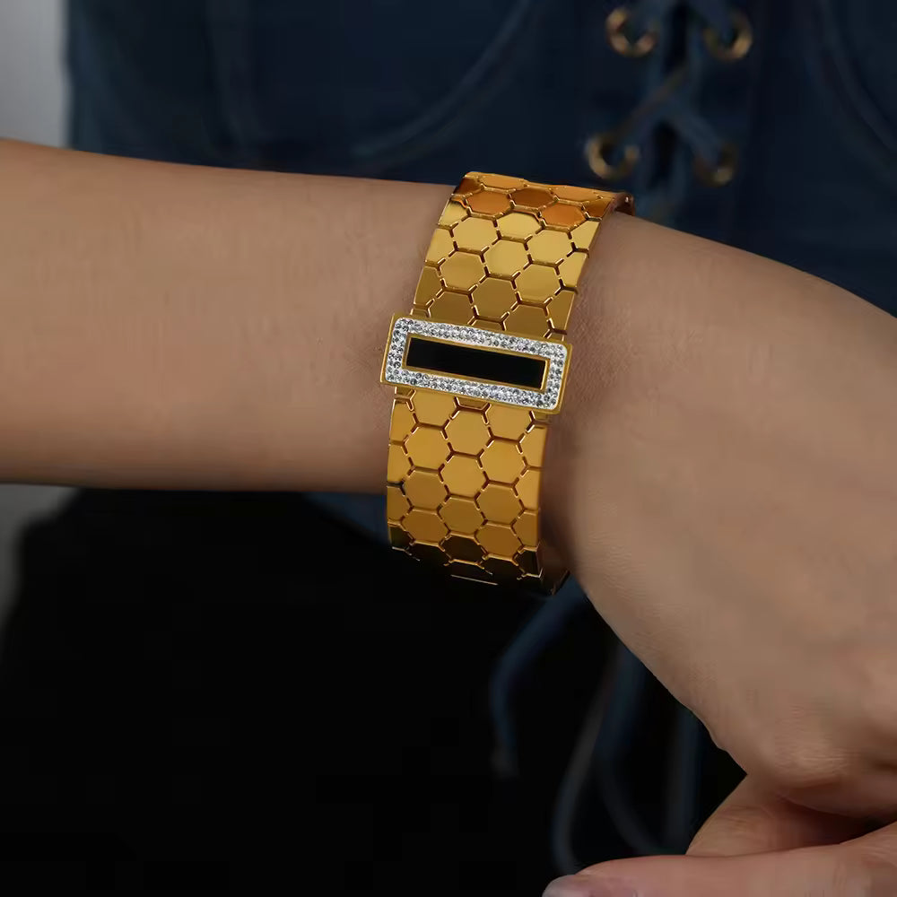 Wide Cuff Bracelet | Unisex Cuff Bracelet | ORLABYAMY