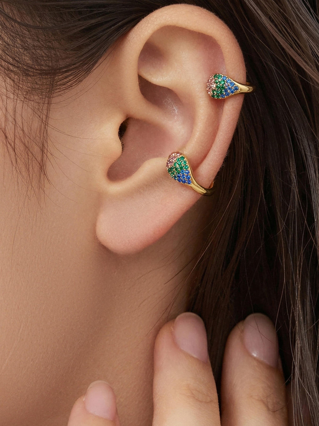 Women's Hoop Earrings | Zirconia Hoop Earrings | ORLABYAMY
